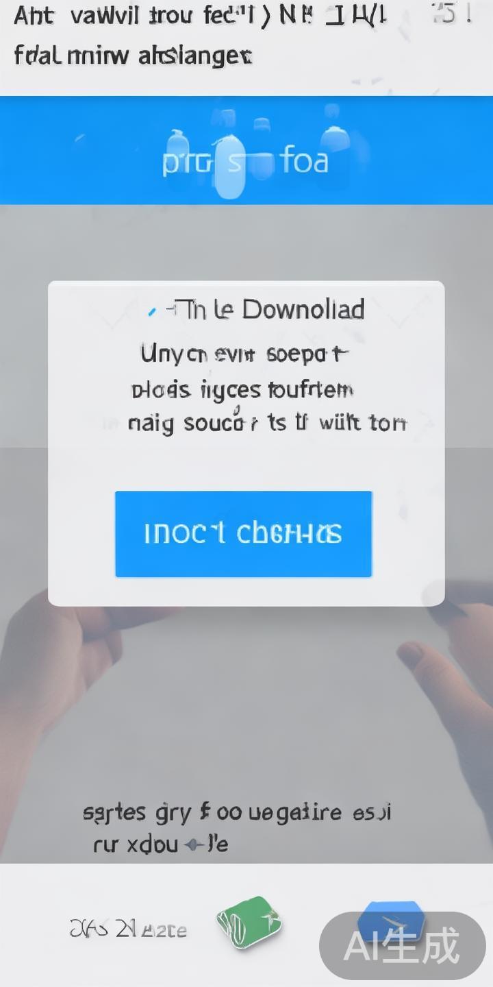 第四步：下载安装包。点击下载按钮后，等待文件下载完